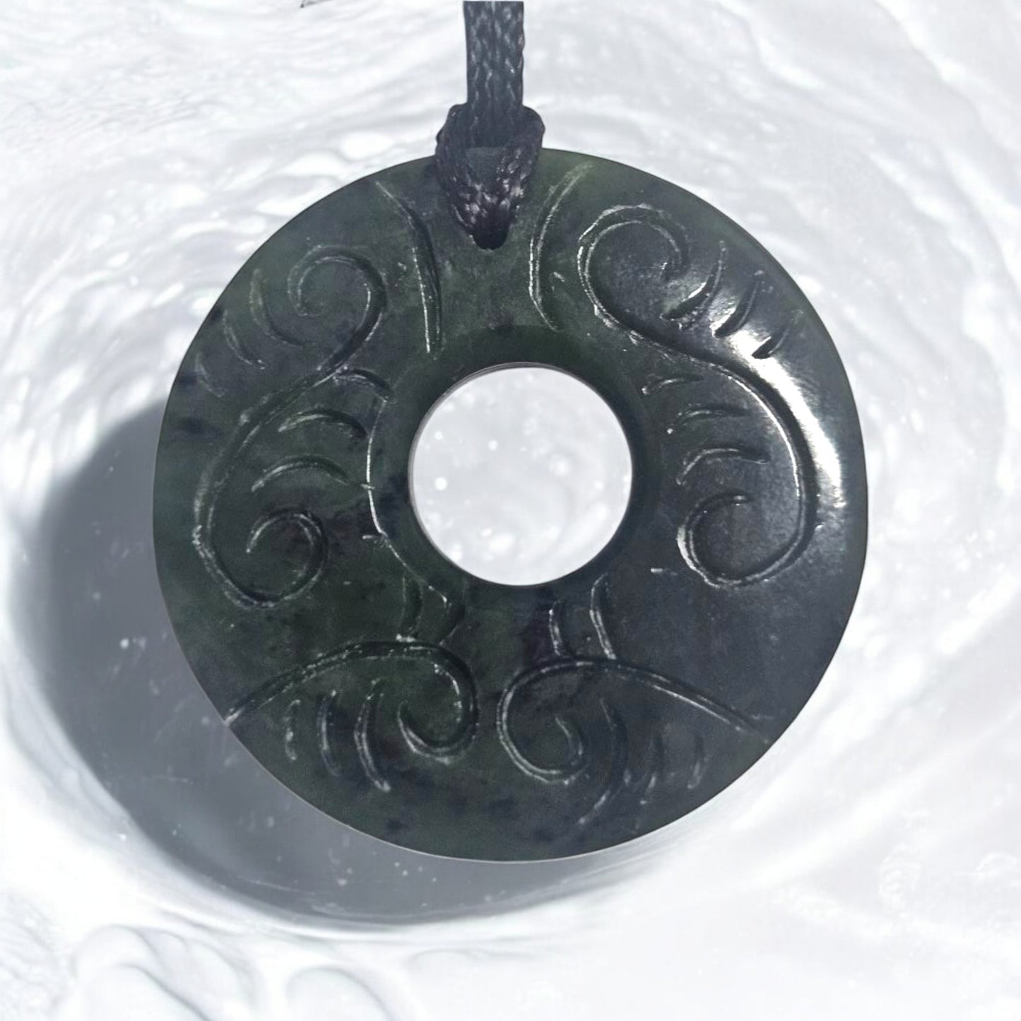 Engraved Pounamu Porowhita