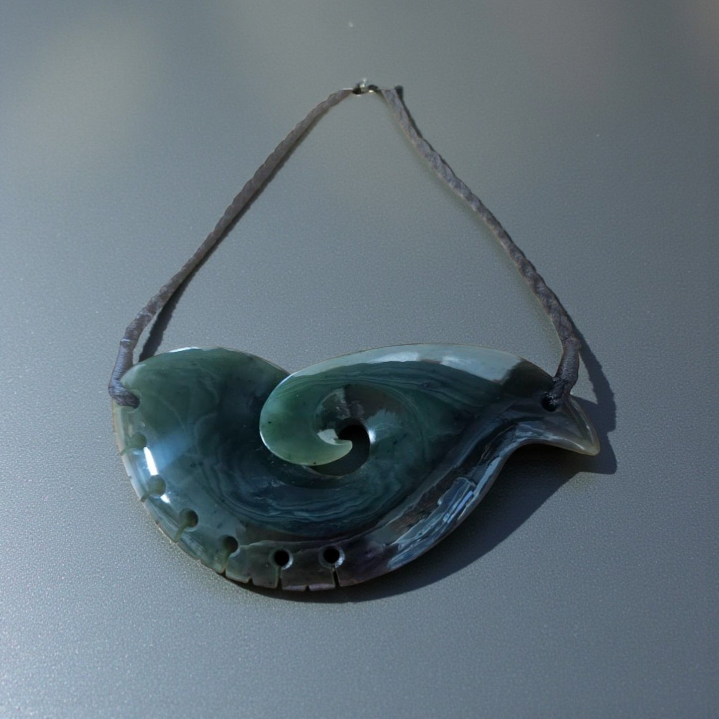 Contemporary-Pounamu-Breastplate - 100mm