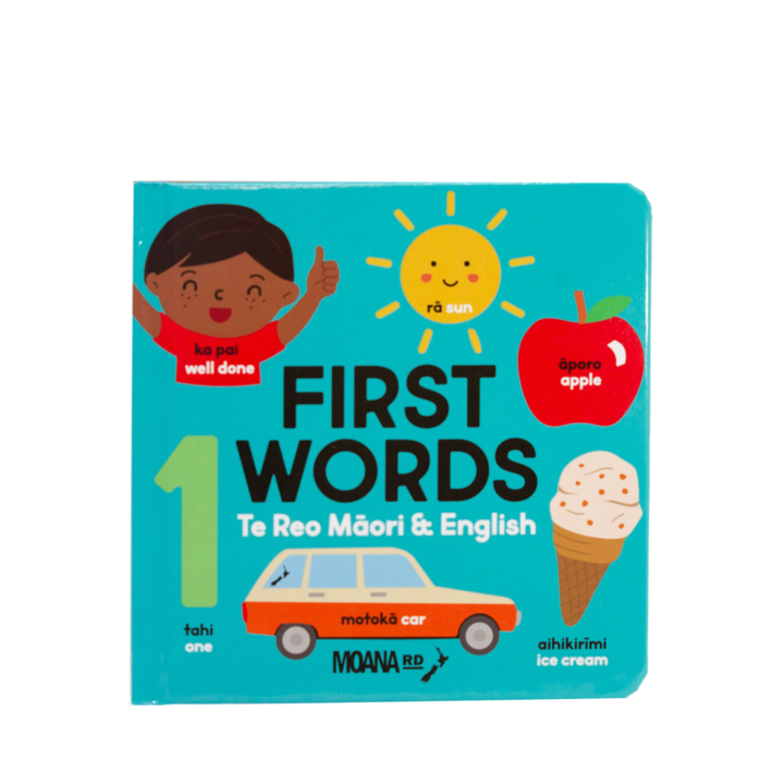 First Words - Te Reo Maori & English Board Book
