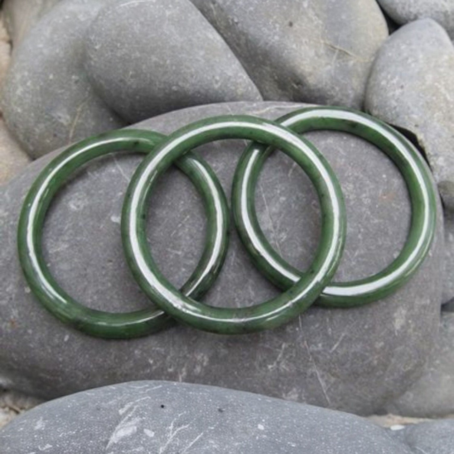 Pounamu Bangles, Bracelets, Rings & Cufflinks