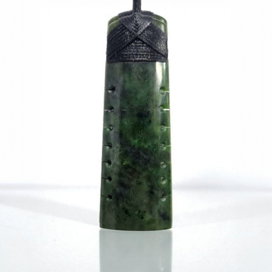 Pounamu Notched Toki - 110mm