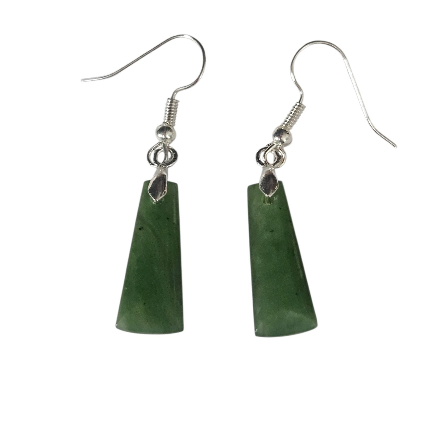 Greenstone Toki/Adze Earrings - 23mm