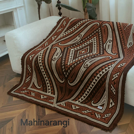 "Mahinarangi" Picnic Throw Rug