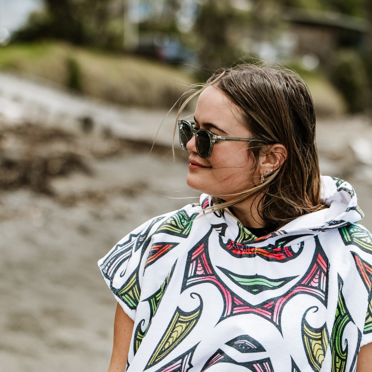 Moana Road Towel Hoodie - Miriama Grace-Smith - Adults