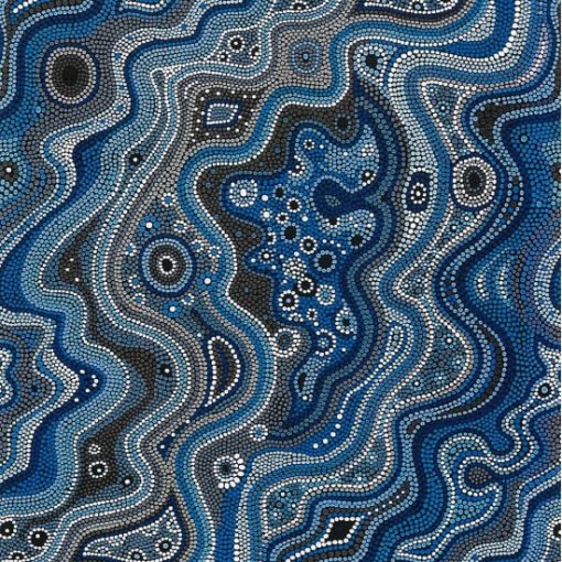 Australiana Fabric - Urite (Stripe) - 100cm x 112cm