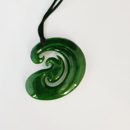 Contemporary Koru/Hei Matau