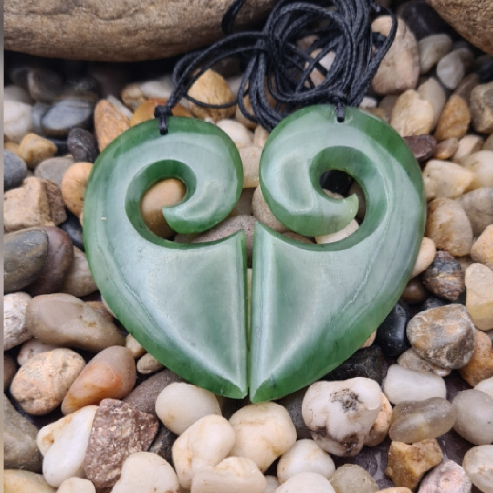 *Pounamu Manawa/Heart Set - 70mm