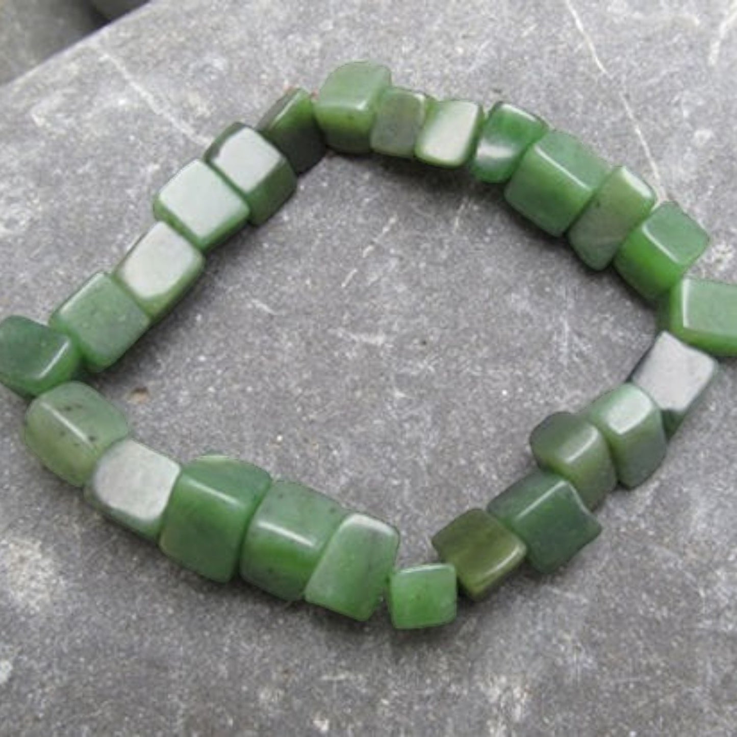 Chunky Pounamu Chip Bracelet