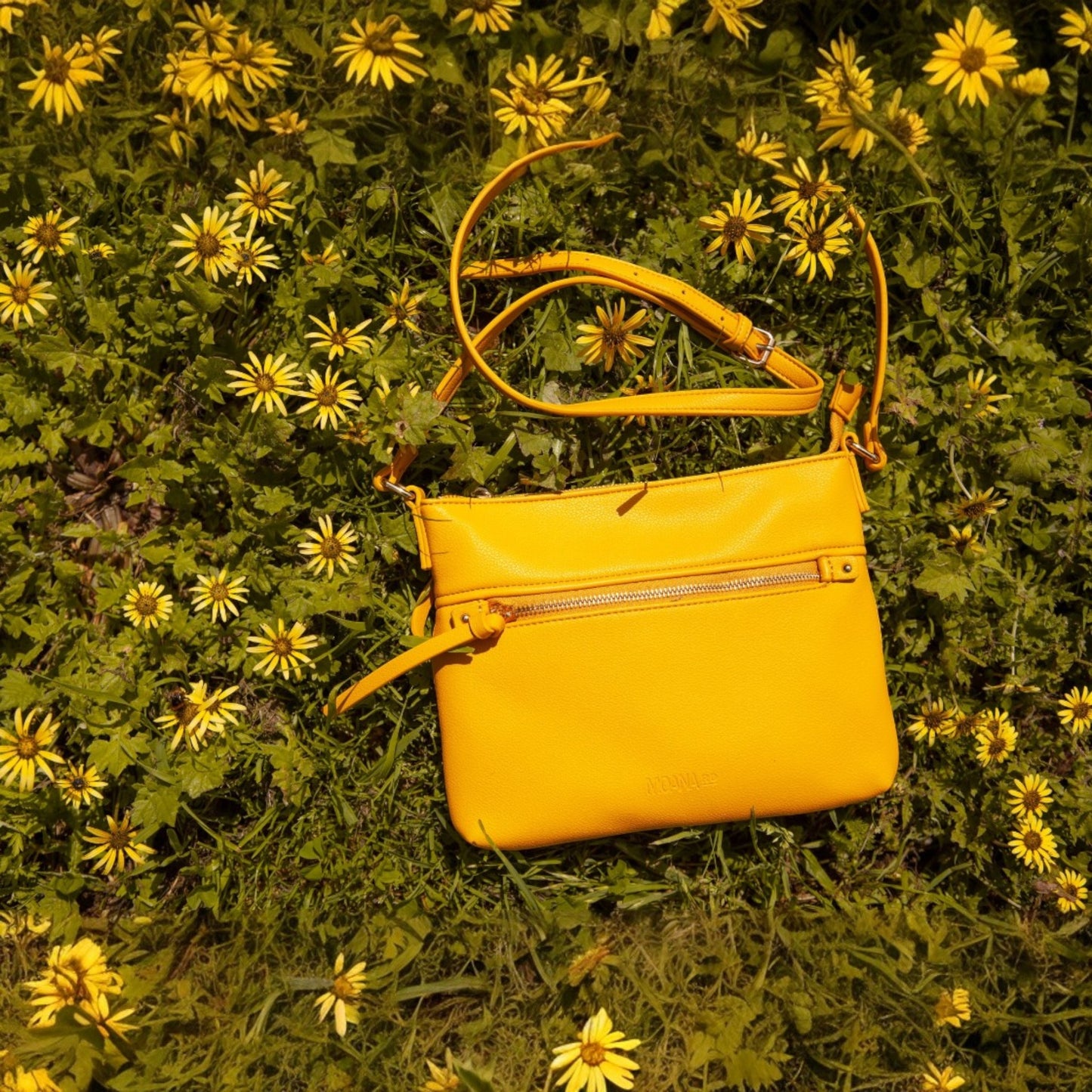 The Thorndon Crossbody Bag - Mustard - Moana Road