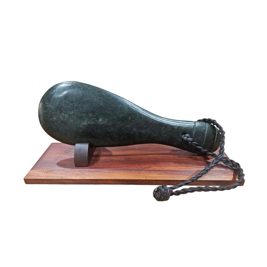 Mere Pounamu (240mm) and Base