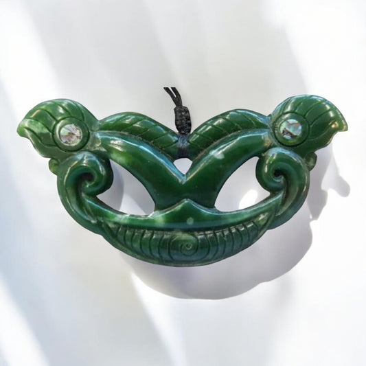 Pounamu Double Manaia