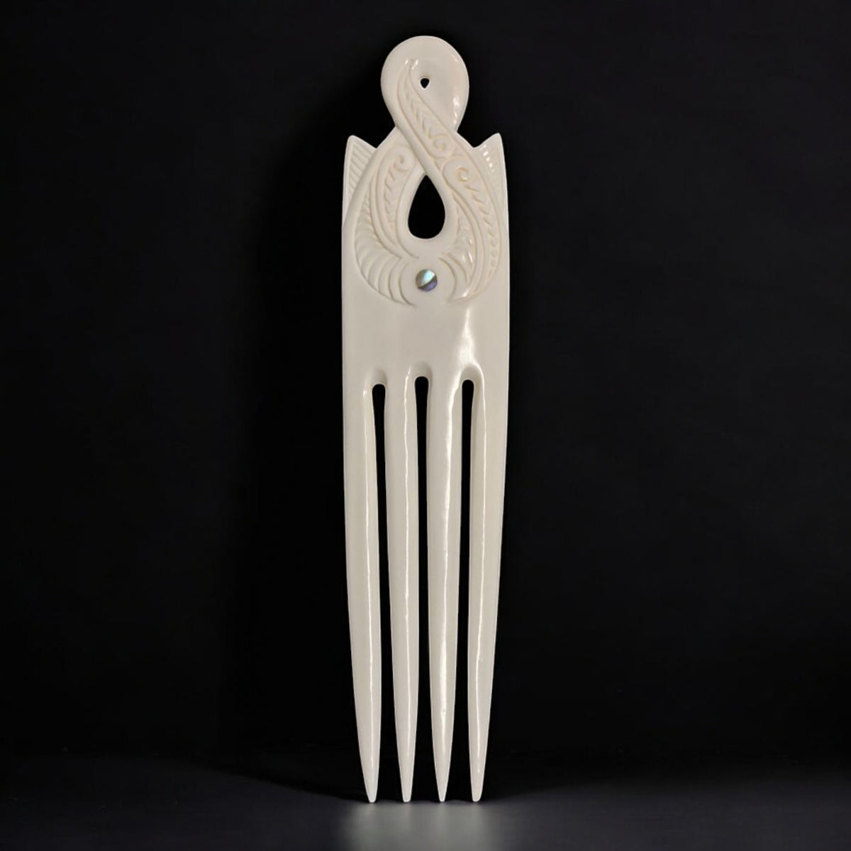 Bone Pikorua Heru - 16cm