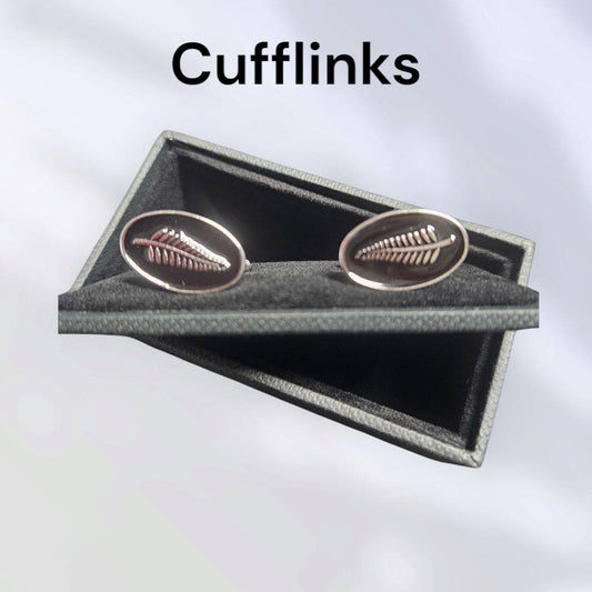Silver Fern Cufflinks