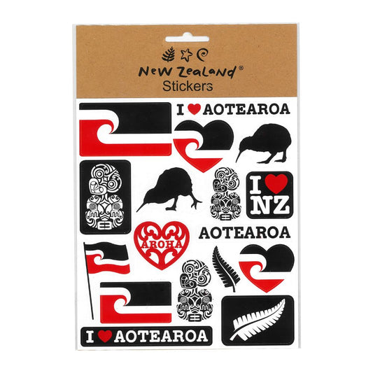 New Zealand / Maori Aroha Stickers
