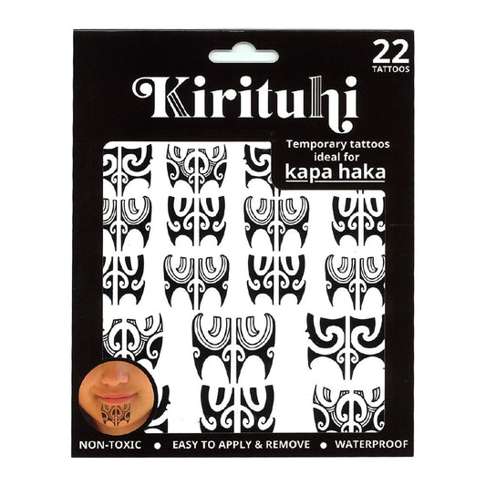 Temporary Maori Chin Tattoo