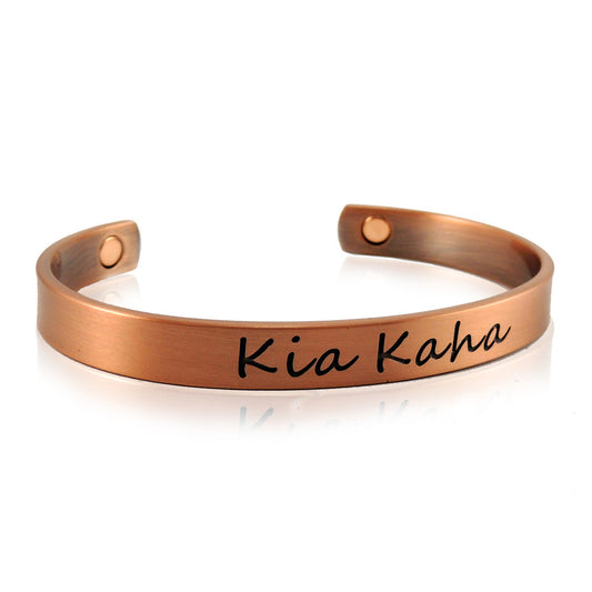 Kia Kaha Copper Bracelet