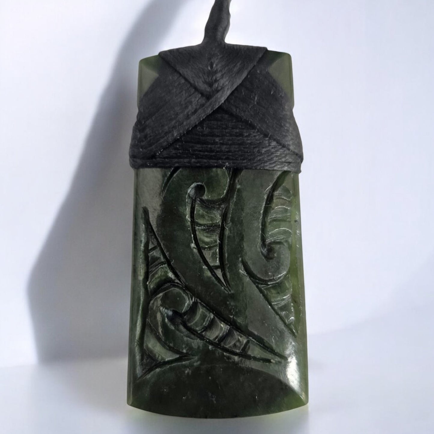 Carved Pounamu Toki