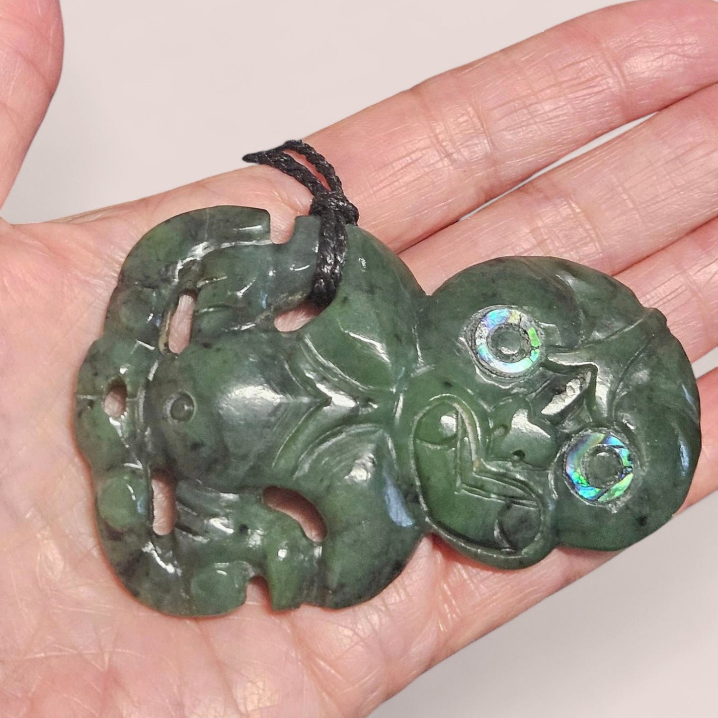 Large Pounamu Heitiki