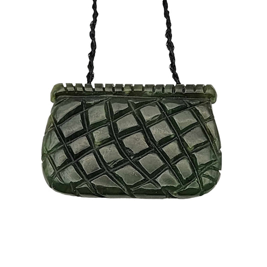 Pounamu Kete Pendant - polished