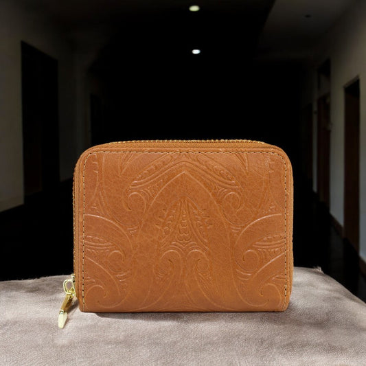 Mission Bay Wallet by Miriama Grace-Smith - Tan