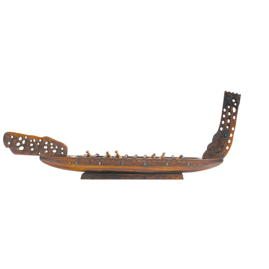 Extra Large Carved Waka Taua