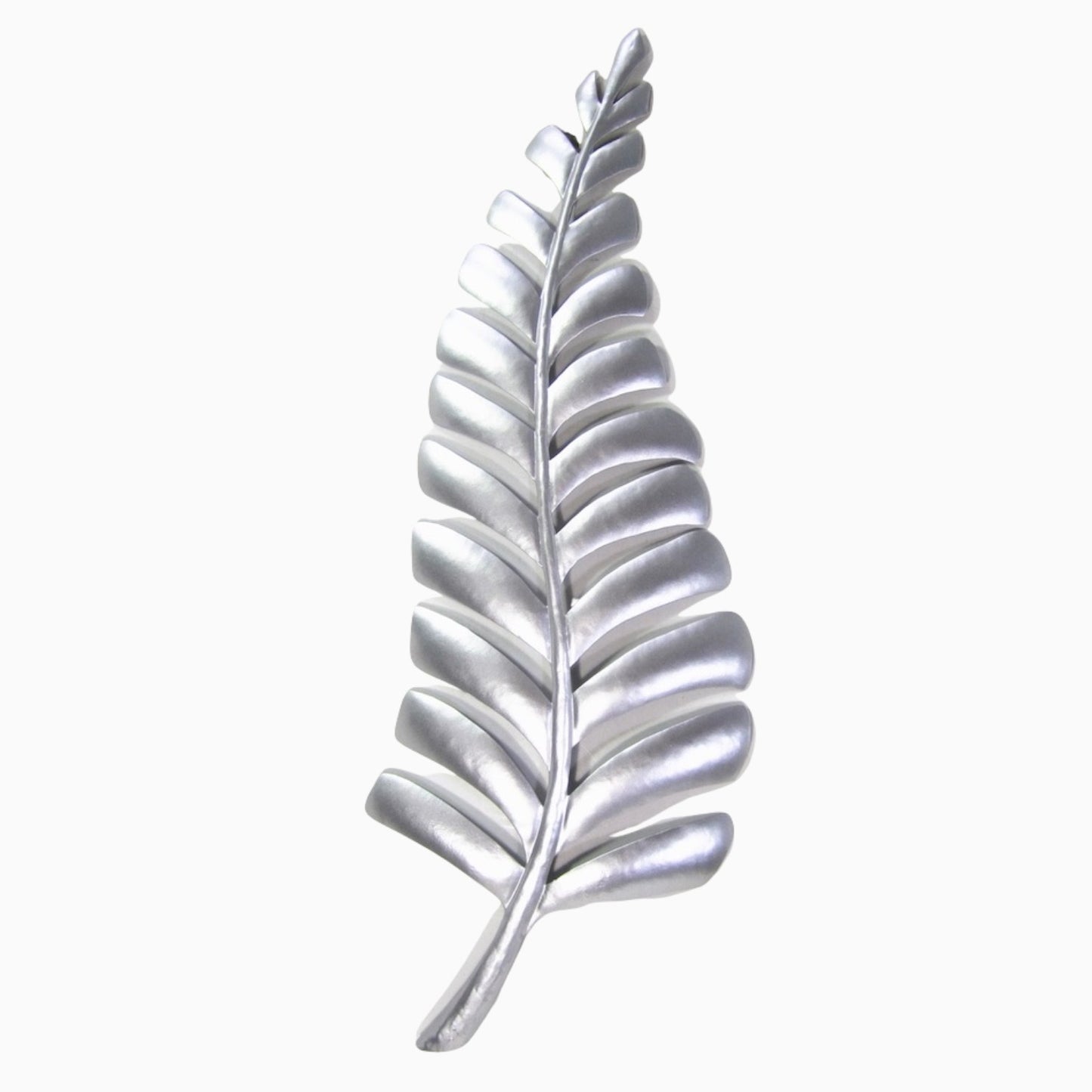 Metal Fern Wall Art - Silver